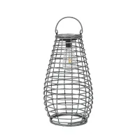 SMART GARDEN LED-Laterne 'Venus', 38x23 cm, grau - Vorschau Bild 1